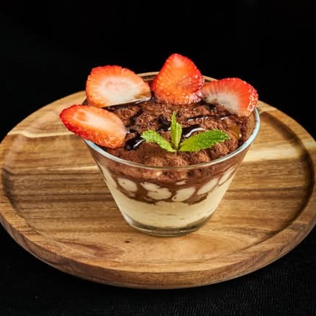Tiramisu Glass.