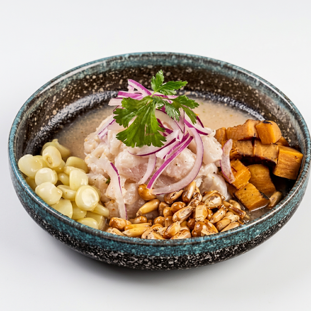 Ceviche de Pescado (Fish Ceviche).